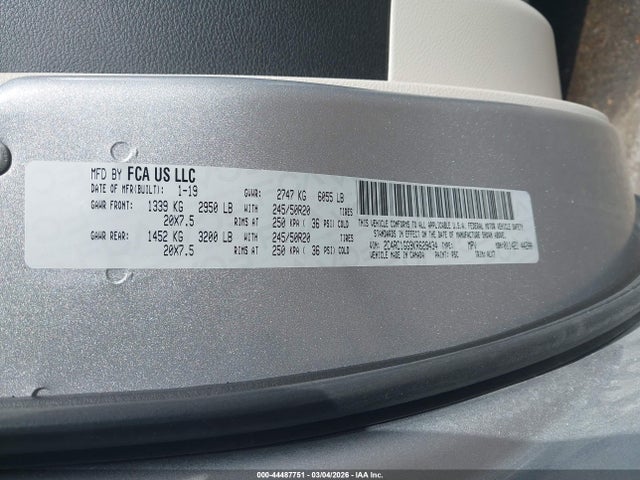 2019 CHRYSLER PACIFICA 2C4RC1GG9KR629434 Photo 8