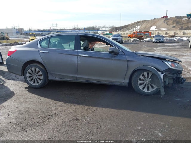 2014 Honda Accord Ex-l V-6 მანქანა იყიდება აუქციონზე, vin: 1HGCR3F81EA006393, აუქციონის ნომერი: 44487989