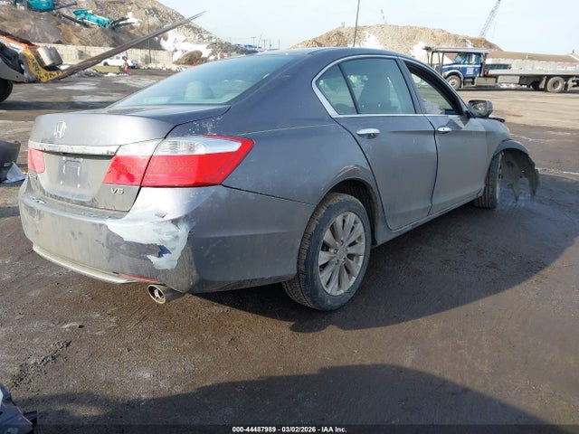 2014 Honda Accord Ex-l V-6 მანქანა იყიდება აუქციონზე, vin: 1HGCR3F81EA006393, აუქციონის ნომერი: 44487989