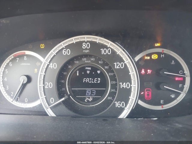 2014 Honda Accord Ex-l V-6 მანქანა იყიდება აუქციონზე, vin: 1HGCR3F81EA006393, აუქციონის ნომერი: 44487989
