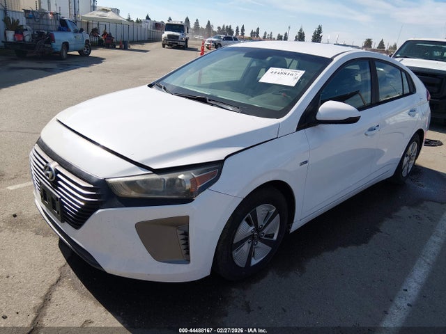 KMHC65LC2KU107959 Hyundai Ioniq Hybrid Blue