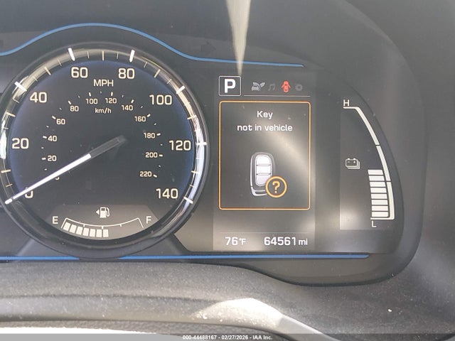 KMHC65LC2KU107959 Hyundai Ioniq Hybrid Blue