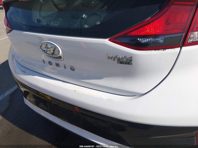 KMHC65LC2KU107959 Hyundai Ioniq Hybrid Blue