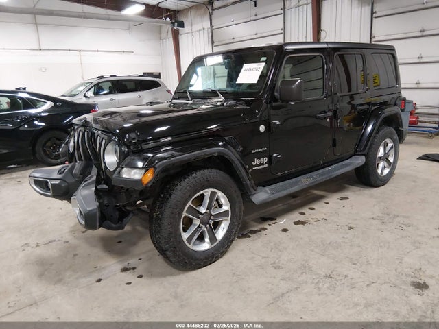 44488202 :رقم المزاد ، 1C4HJXEG5KW515378 vin ، 2019 Jeep Wrangler Unlimited Sahara 4x4 مزاد بيع