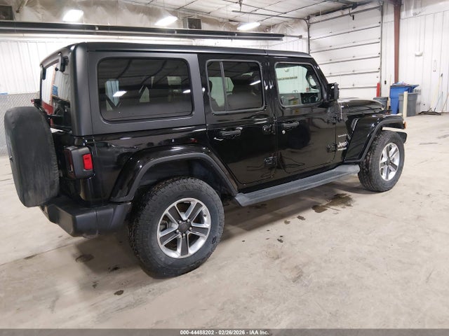 44488202 :رقم المزاد ، 1C4HJXEG5KW515378 vin ، 2019 Jeep Wrangler Unlimited Sahara 4x4 مزاد بيع