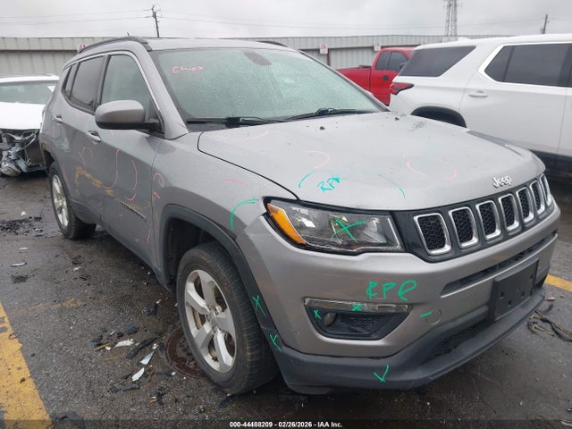 Продаж на аукціоні авто 2019 Jeep Compass Latitude 4x4, vin: 3C4NJDBB9KT595235, номер лоту: 44488209