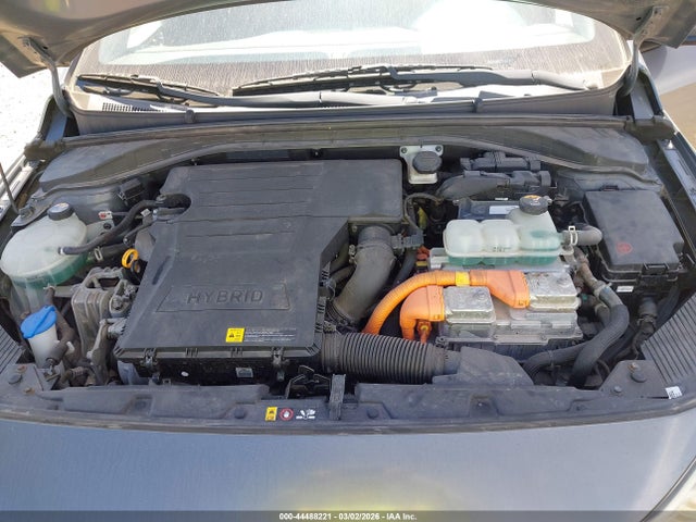 KMHC65LC5JU100258 Hyundai Ioniq Hybrid Blue