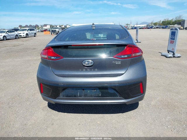 KMHC65LC5JU100258 Hyundai Ioniq Hybrid Blue