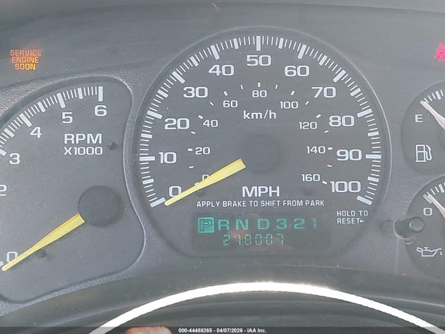 Aukcja sprzedaży 2000 Gmc Sierra 1500 Sl, vin: 1GTEC14W9YZ193547, numer aukcji: 44488265