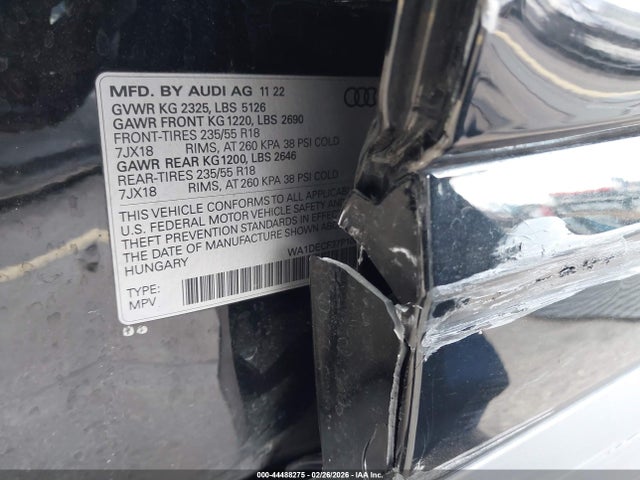 2023 AUDI Q3 WA1DECF37P1068638 Photo 8