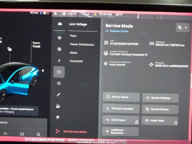 Продаж на аукціоні авто 2019 Tesla Model 3 Long Range/performance, vin: 5YJ3E1EB6KF367939, номер лоту: 44488338