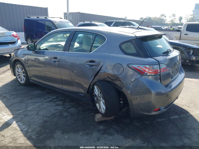 2012 Lexus Ct 200h Premium მანქანა იყიდება აუქციონზე, vin: JTHKD5BH7C2075136, აუქციონის ნომერი: 44488459