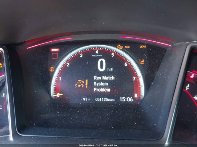 SHHFK8G75MU205275 Honda Civic Type R Touring