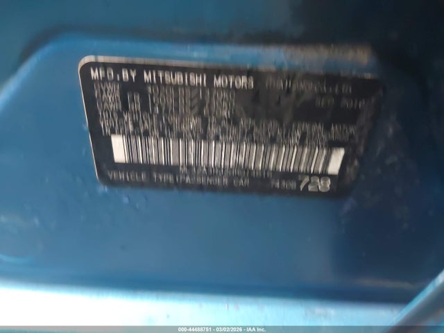 2017 MITSUBISHI MIRAGE ML32A3HJ2HH014616 Photo 8