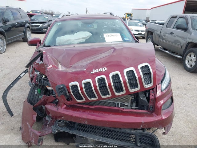 2018 Jeep Cherokee Latitude Plus Fwd მანქანა იყიდება აუქციონზე, vin: 1C4PJLLB6JD605032, აუქციონის ნომერი: 44488767