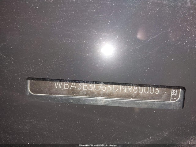 44488788 :رقم المزاد ، WBA3B3G55DNR80003 vin ، 2013 Bmw 328i Xdrive مزاد بيع