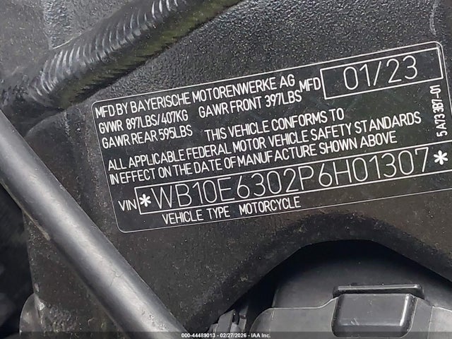 2023 BMW S 1000 WB10E6302P6H01307 Photo 9