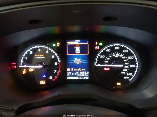 Продаж на аукціоні авто 2019 Subaru Forester Sport, vin: JF2SKAPC2KH479780, номер лоту: 44489019
