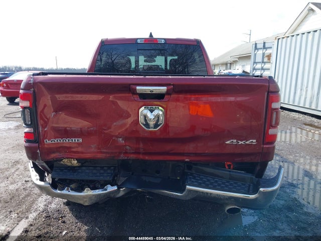 44489045 :رقم المزاد ، 1C6SRFJT5KN554965 vin ، 2019 Ram 1500 Laramie  4x4 5'7 Box مزاد بيع