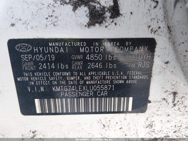 2020 GENESIS G70 KMTG74LEXLU055871 Photo 8