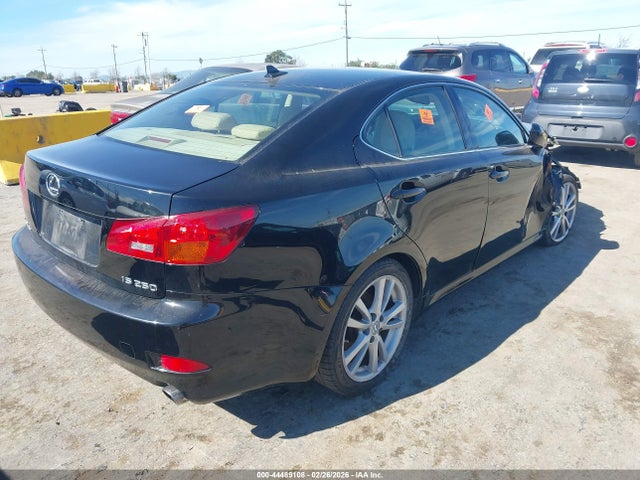 2007 Lexus Is 250 მანქანა იყიდება აუქციონზე, vin: JTHBK262772055632, აუქციონის ნომერი: 44489108