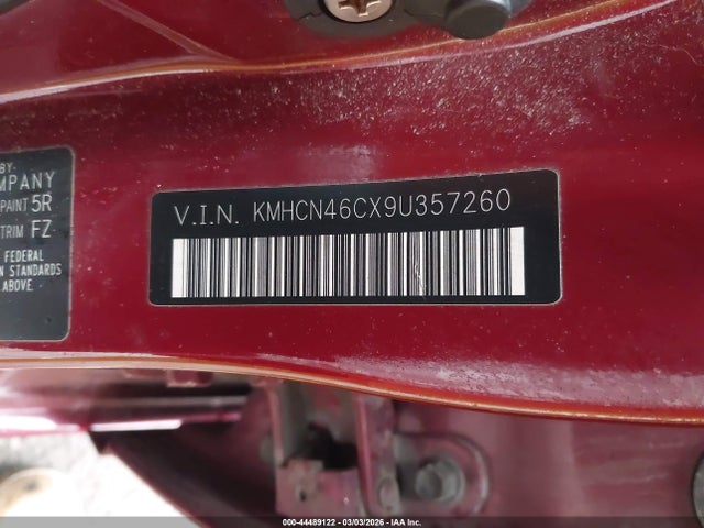 Aukcja sprzedaży 2009 Hyundai Accent Gls, vin: KMHCN46CX9U357260, numer aukcji: 44489122
