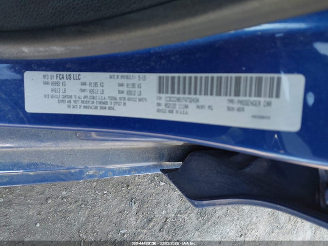 Продаж на аукціоні авто 2015 Chrysler 200 Limited, vin: 1C3CCCAB1FN732434, номер лоту: 44489130