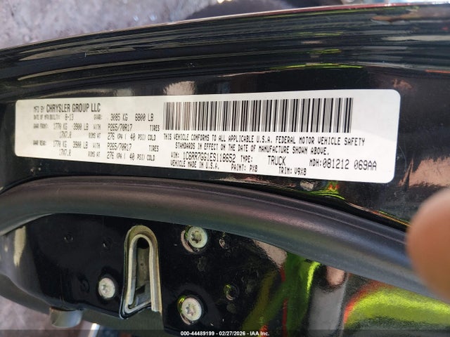 Продажа на аукционе авто 2014 Ram 1500 Slt, vin: 1C6RR7GG1ES118652, номер лота: 44489199