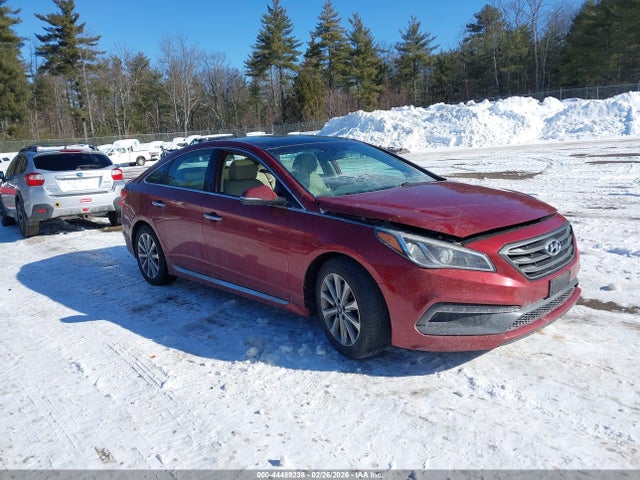 44489238 :رقم المزاد ، 5NPE34AF7GH310554 vin ، 2016 Hyundai Sonata Limited مزاد بيع