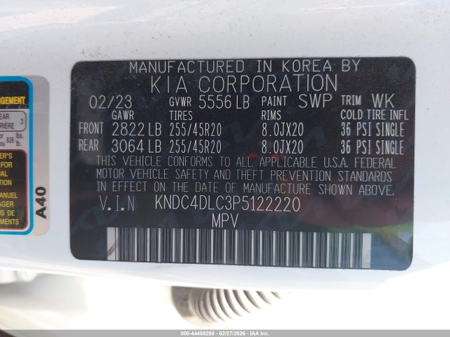 2023 KIA EV6 KNDC4DLC3P5122220 Photo 8