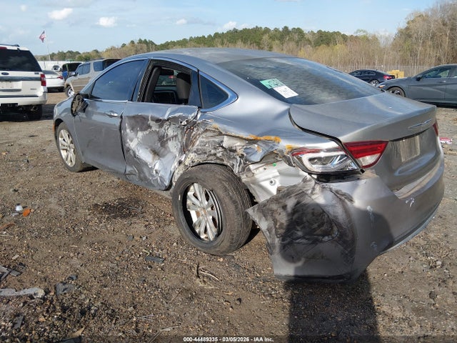 2015 Chrysler 200 Limited მანქანა იყიდება აუქციონზე, vin: 1C3CCCAB3FN754869, აუქციონის ნომერი: 44489335
