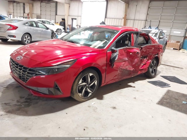 44489350 :رقم المزاد ، 5NPLN4AG2NH057442 vin ، 2022 Hyundai Elantra Sel مزاد بيع