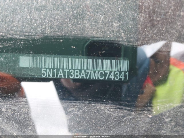 44489403 :رقم المزاد ، 5N1AT3BA7MC743418 vin ، 2021 Nissan Rogue Sv Fwd مزاد بيع