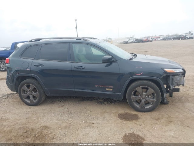 2016 Jeep Cherokee 75th Anniversary მანქანა იყიდება აუქციონზე, vin: 1C4PJLCB7GW256640, აუქციონის ნომერი: 44489498