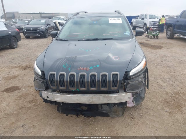 2016 Jeep Cherokee 75th Anniversary მანქანა იყიდება აუქციონზე, vin: 1C4PJLCB7GW256640, აუქციონის ნომერი: 44489498