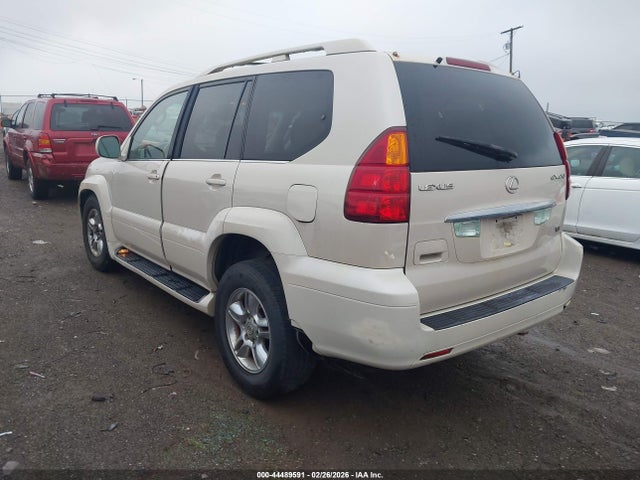 2003 Lexus Gx 470 მანქანა იყიდება აუქციონზე, vin: JTJBT20X430017040, აუქციონის ნომერი: 44489591