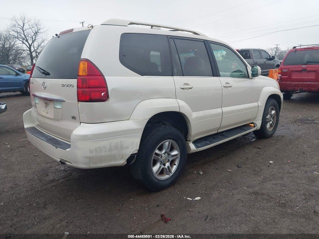 2003 Lexus Gx 470 მანქანა იყიდება აუქციონზე, vin: JTJBT20X430017040, აუქციონის ნომერი: 44489591