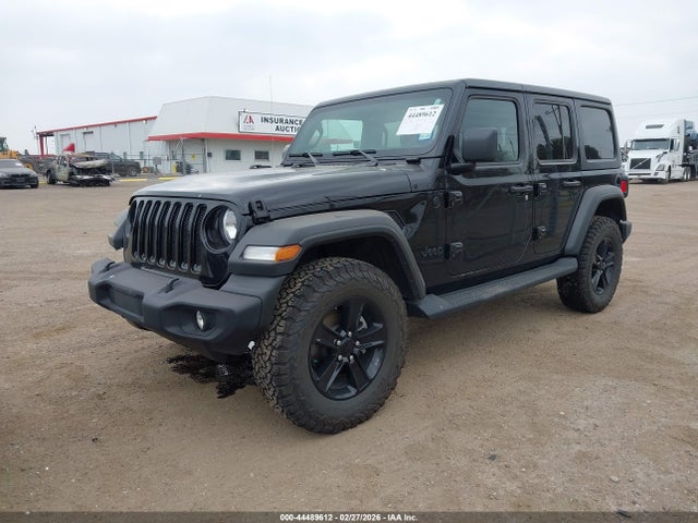 44489612 :رقم المزاد ، 1C4HJXDGXNW163923 vin ، 2022 Jeep Wrangler Unlimited Sport Altitude 4x4 مزاد بيع