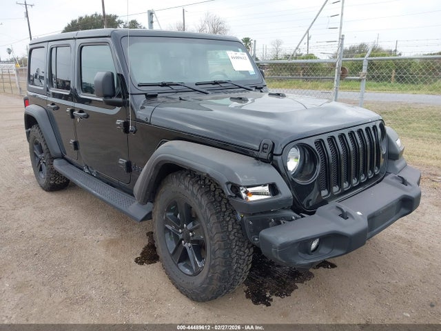 44489612 :رقم المزاد ، 1C4HJXDGXNW163923 vin ، 2022 Jeep Wrangler Unlimited Sport Altitude 4x4 مزاد بيع
