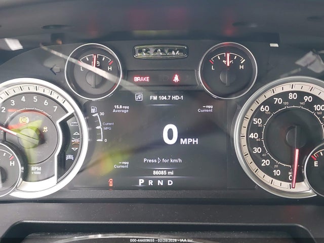 44489655 :رقم المزاد ، 1C6RR6LT1HS556282 vin ، 2017 Ram 1500 Big Horn  4x2 5'7 Box مزاد بيع