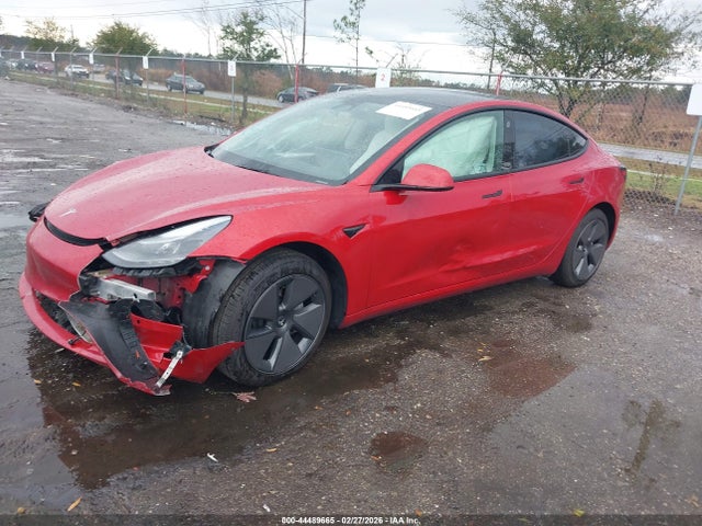 Продаж на аукціоні авто 2022 Tesla Model 3 Long Range Dual Motor All-wheel Drive, vin: 5YJ3E1EB0NF270787, номер лоту: 44489665