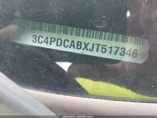 3C4PDCABXJT517346 Dodge JOURNEY SE