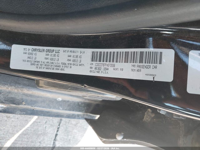 Aukcja sprzedaży 2015 Chrysler 200 Lx, vin: 1C3CCCFB7FN573556, numer aukcji: 44489808