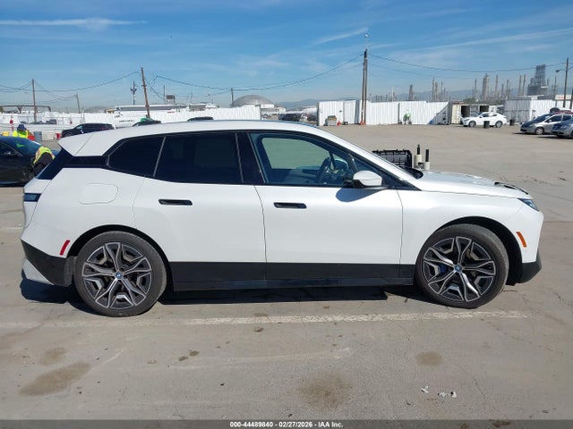 2023 Bmw Ix Xdrive50 მანქანა იყიდება აუქციონზე, vin: WB523CF06PCL56269, აუქციონის ნომერი: 44489840