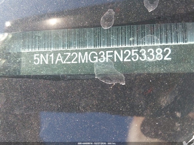 5N1AZ2MG3FN253382 Nissan Murano Platinum