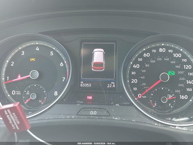 2019 Volkswagen Atlas 3.6l V6 Se მანქანა იყიდება აუქციონზე, vin: 1V2DR2CAXKC532217, აუქციონის ნომერი: 44490096