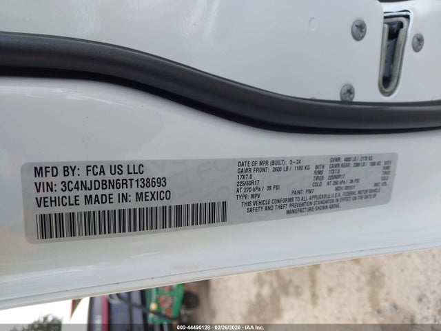 Jeep Compass Latitude 4x4 2024 3C4NJDBN6RT138693 Image 9