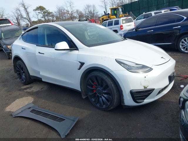 Продаж на аукціоні авто 2022 Tesla Model Y Long Range Dual Motor All-wheel Drive, vin: 7SAYGDEE5NF310750, номер лоту: 44490163
