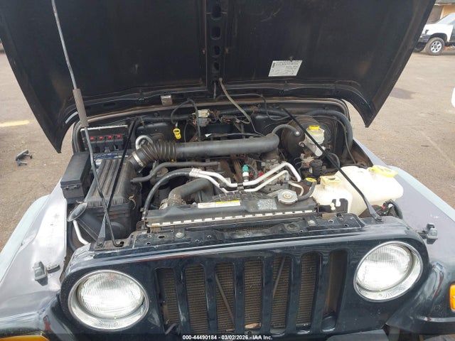 44490184 :رقم المزاد ، 1J4FA49S26P784646 vin ، 2006 Jeep Wrangler Sport مزاد بيع
