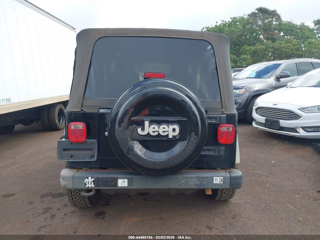 44490184 :رقم المزاد ، 1J4FA49S26P784646 vin ، 2006 Jeep Wrangler Sport مزاد بيع